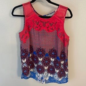 Daniel Rainn sleeveless blouse. Size M